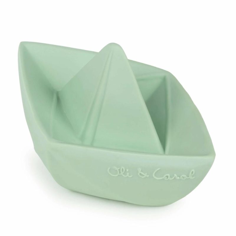 Origami Boat Mint Bathtime