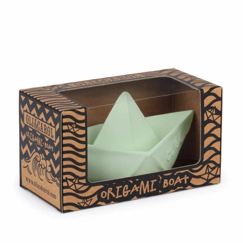 Origami Boat Mint Bathtime