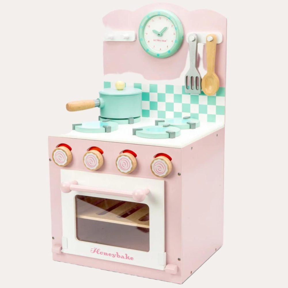 Pink Oven & Hob Set Educational Toys