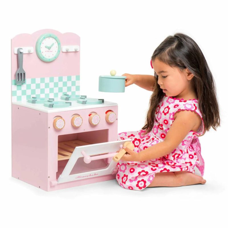 Pink Oven & Hob Set Educational Toys