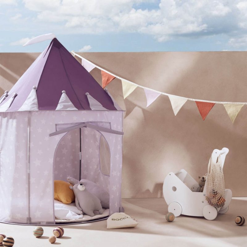 Play Tent Lilac Star Imaginative Play