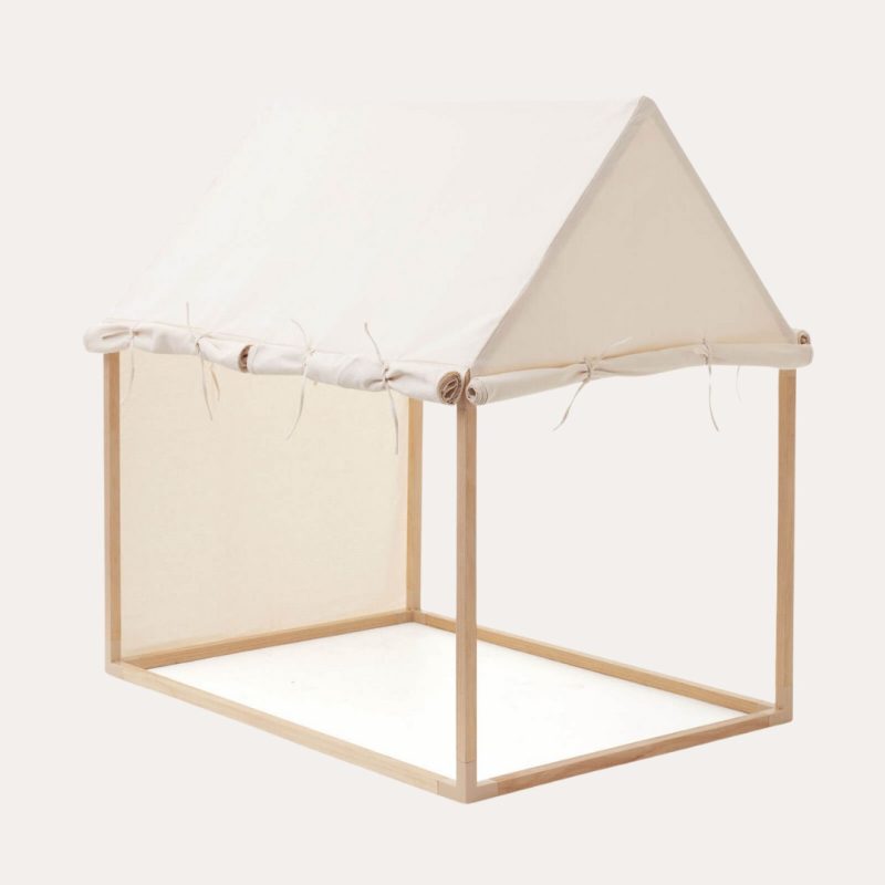 Playhouse Tent Natural White Imaginative Play