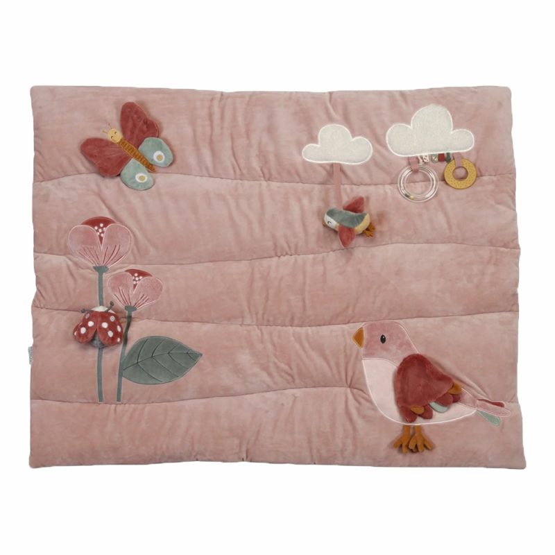 Playpen Mat – Flowers & Butterflies Nursery & Baby