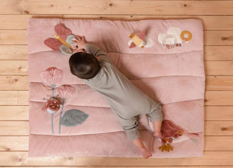 Playpen Mat – Flowers & Butterflies Nursery & Baby