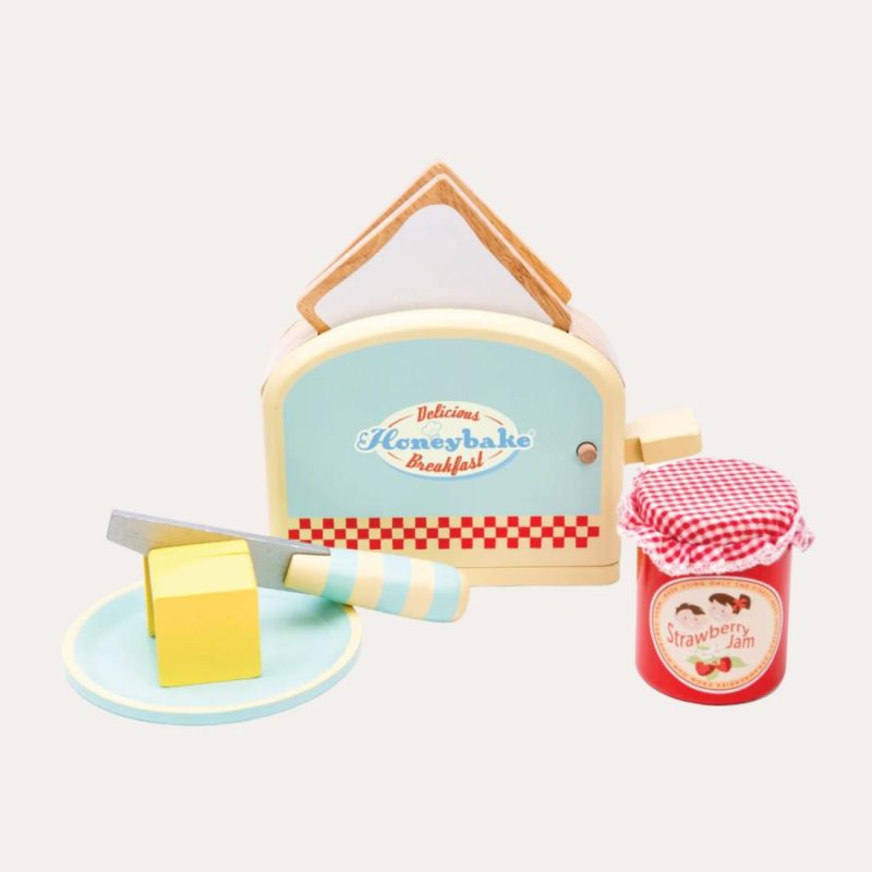 Pop-Up Toaster And Breakfast Set Educational Toys