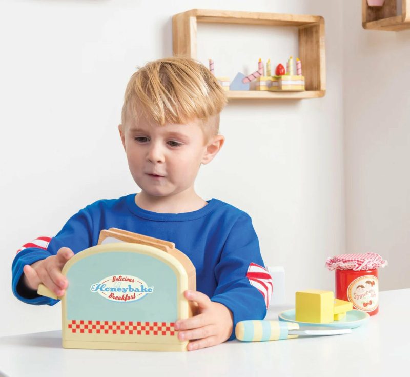 Pop-Up Toaster And Breakfast Set Educational Toys