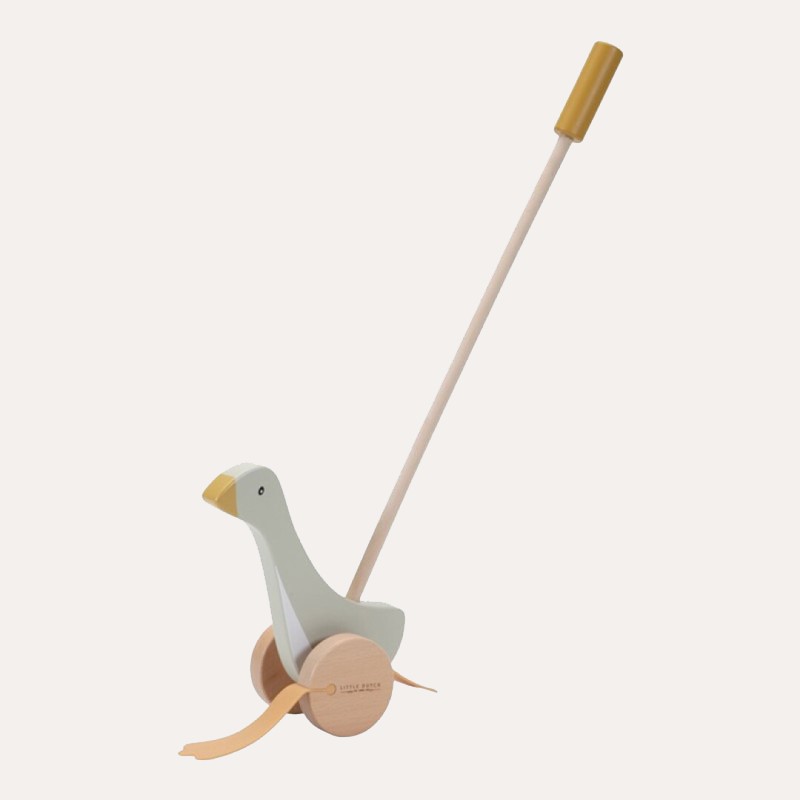 Push-Along Little Goose Educational Toys