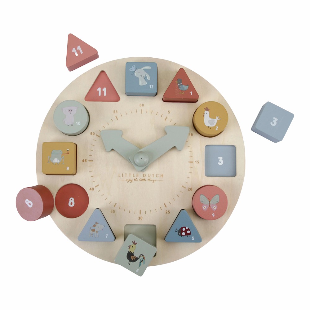 Puzzle Clock Fsc Educational Toys