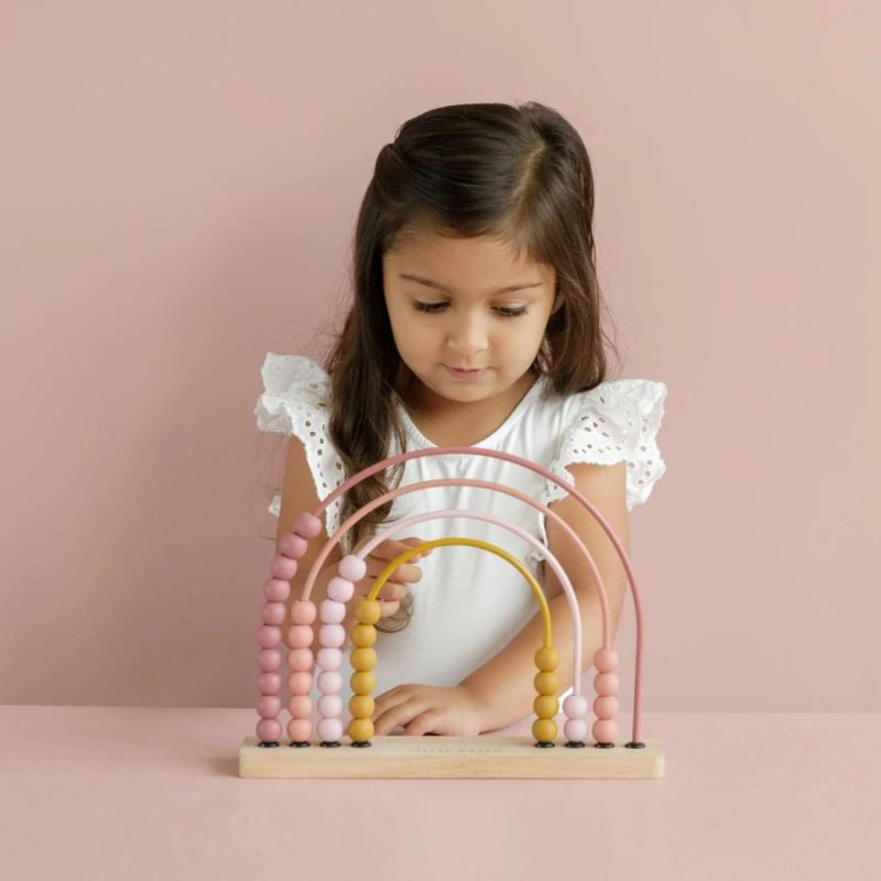 Rainbow Abacus – Pink Educational Toys