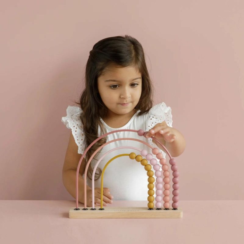 Rainbow Abacus – Pink Educational Toys