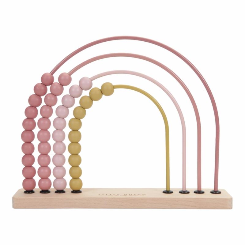 Rainbow Abacus – Pink Educational Toys