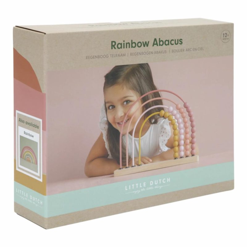 Rainbow Abacus – Pink Educational Toys