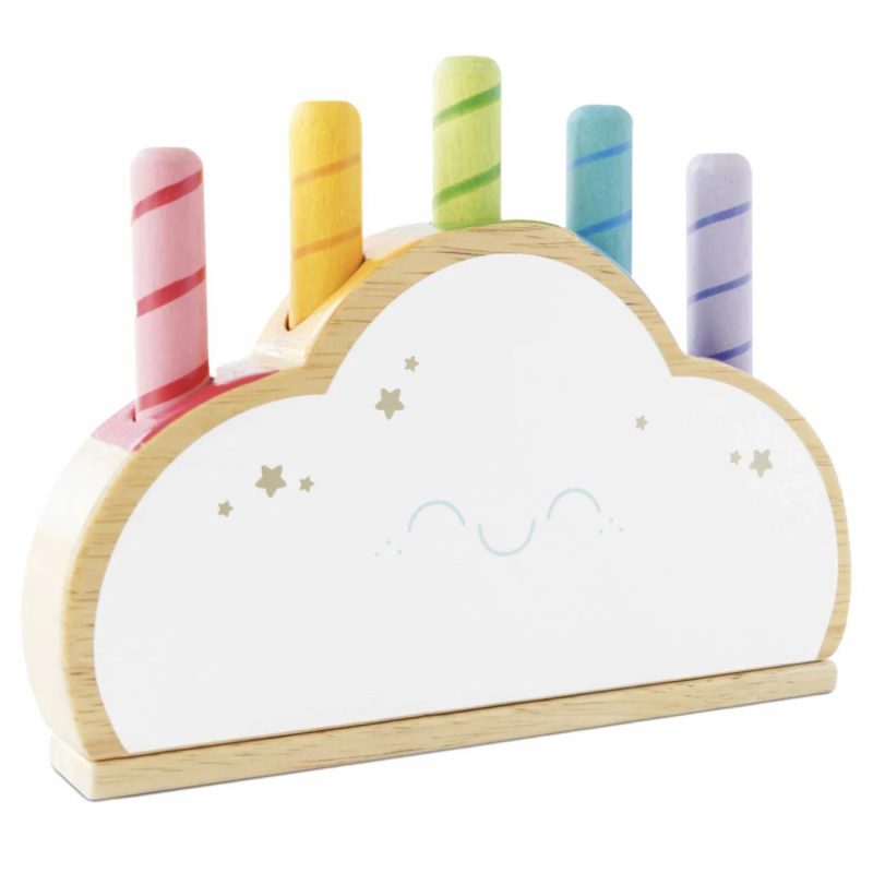 Rainbow Cloud Pop Activity Toys