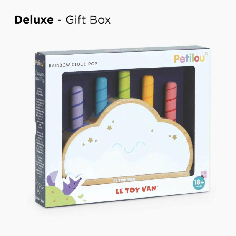 Rainbow Cloud Pop Activity Toys