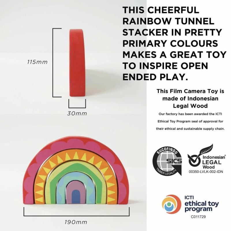 Rainbow Tunnel Toy Activity Toys