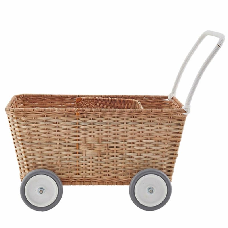 Rattan Strolley – Natural Educational Toys