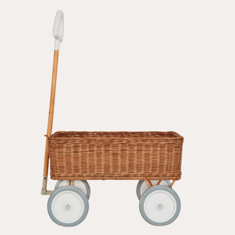 Rattan Wonder Wagon – Natural Educational Toys