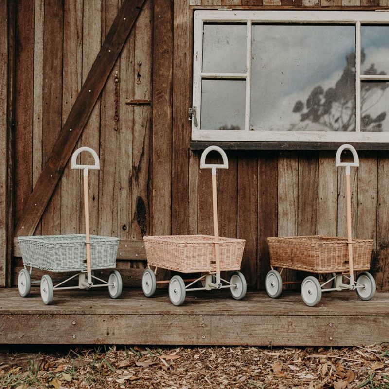 Rattan Wonder Wagon – Natural Educational Toys