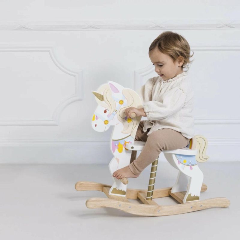 Rocking Unicorn Carousel Activity Toys