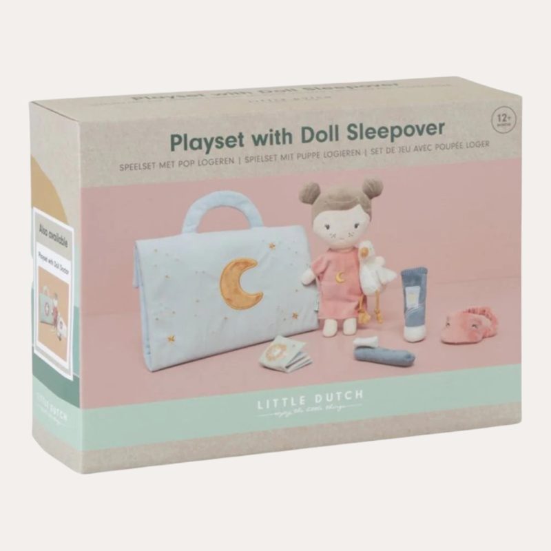 Rosa Doll Sleepover Play Set Books