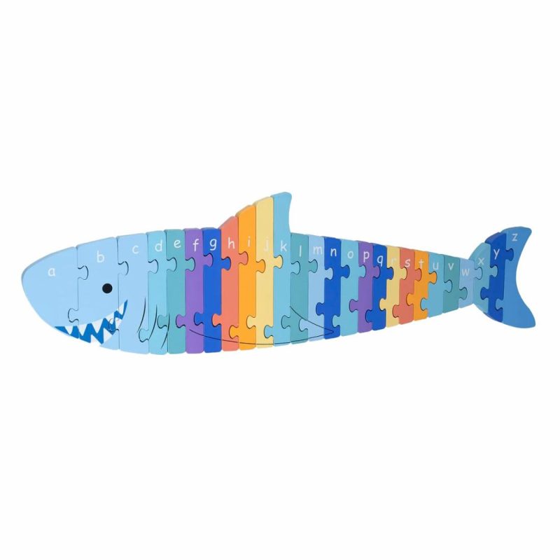 Shark Alphabet Puzzle Educational Toys