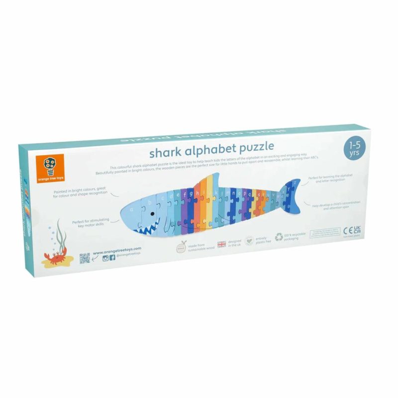 Shark Alphabet Puzzle Educational Toys