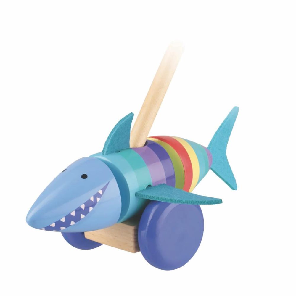 Shark Boxed Push Along Educational Toys