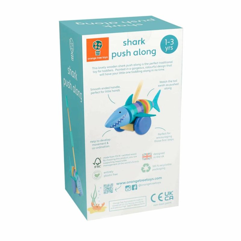 Shark Boxed Push Along Educational Toys