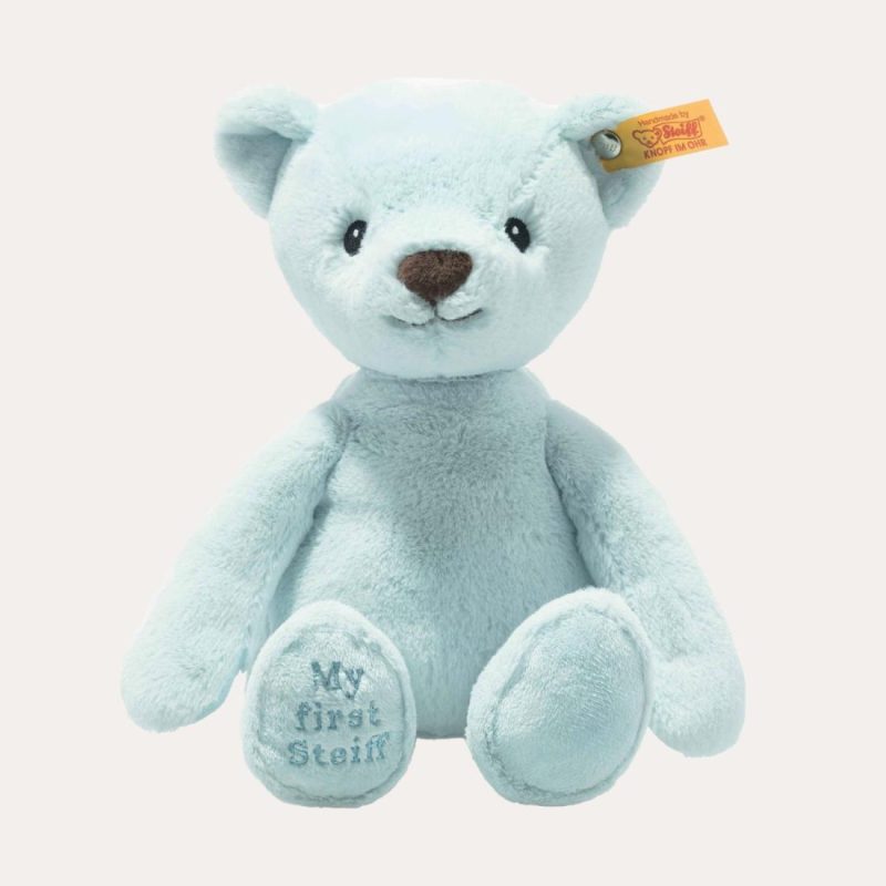 Soft Cuddly Friends My First Teddy Bear – Blue Nursery & Baby