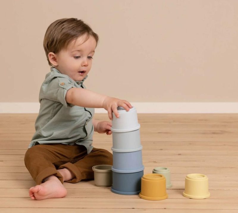 Stacking Cups – Blue Activity Toys