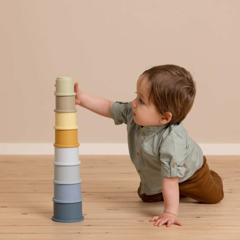 Stacking Cups – Blue Activity Toys