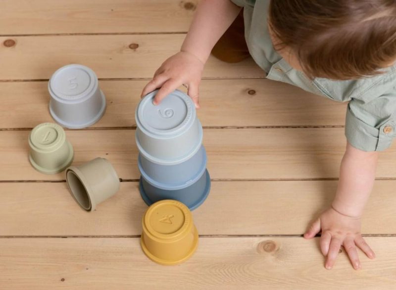 Stacking Cups – Blue Activity Toys