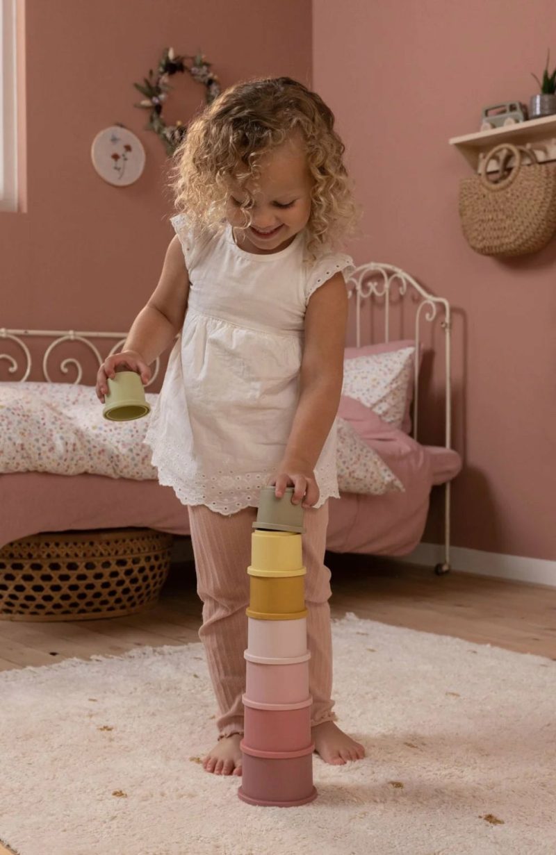 Stacking Cups – Pink Activity Toys