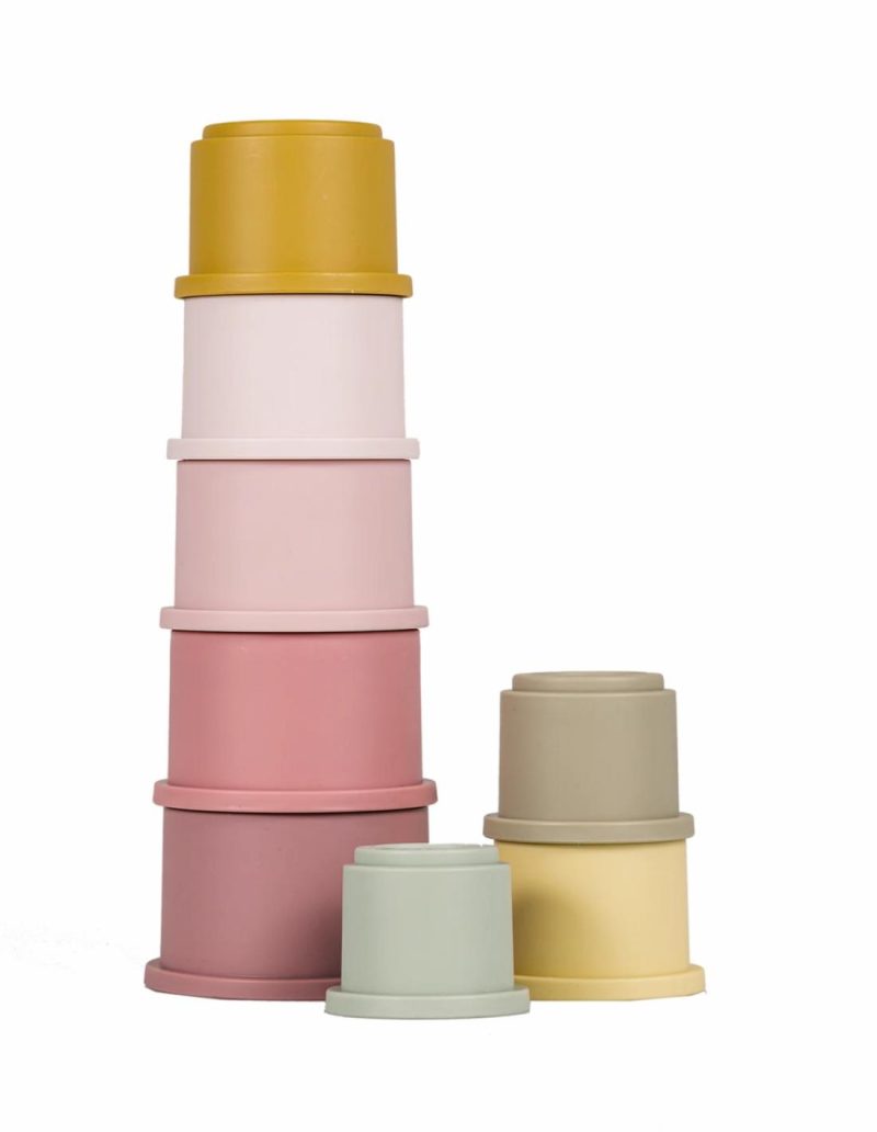 Stacking Cups – Pink Activity Toys