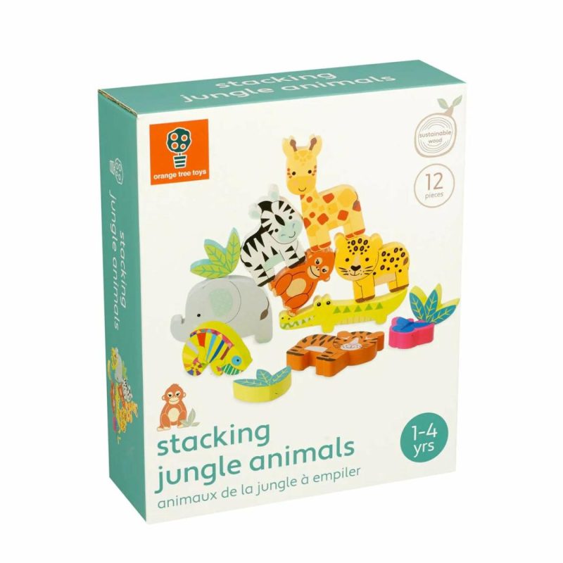 Stacking Jungle Animals Activity Toys