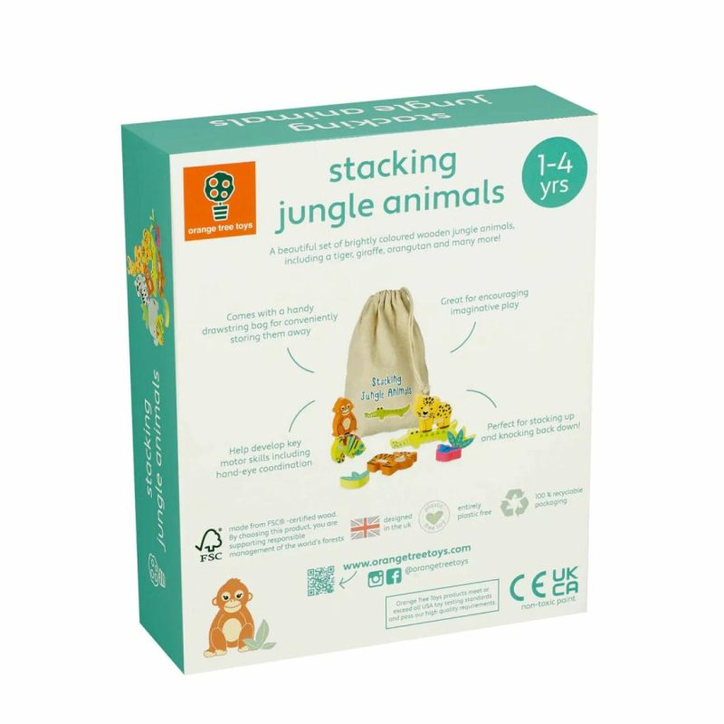 Stacking Jungle Animals Activity Toys