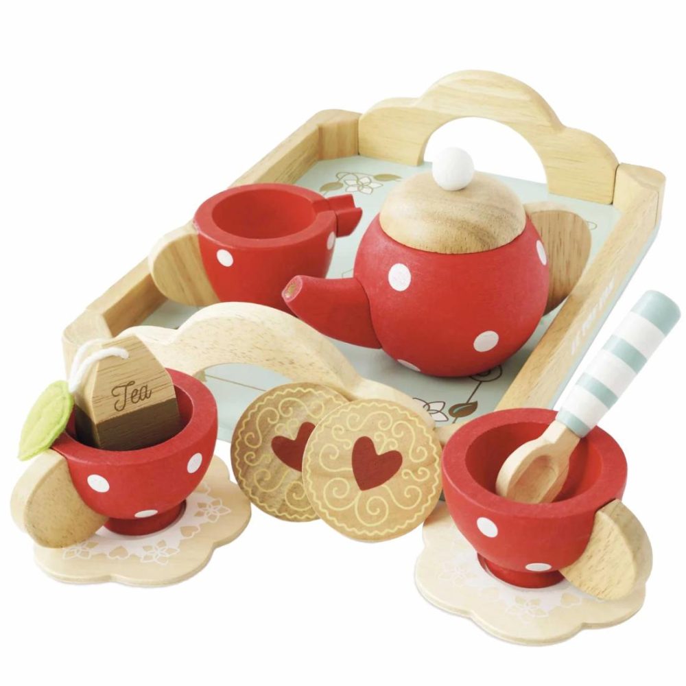 Tea Set And Tray Educational Toys