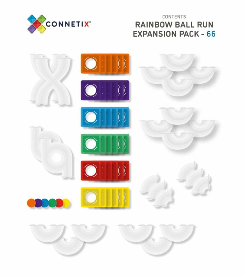 Tiles Ball Run Expansion Pack (66 Pcs) Activity Toys