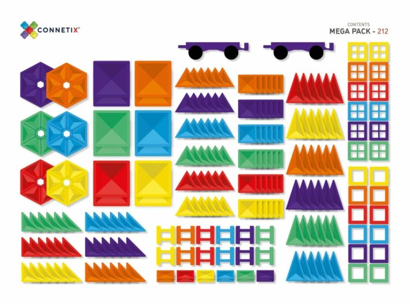 Tiles Mega Pack (212 Pcs) Activity Toys