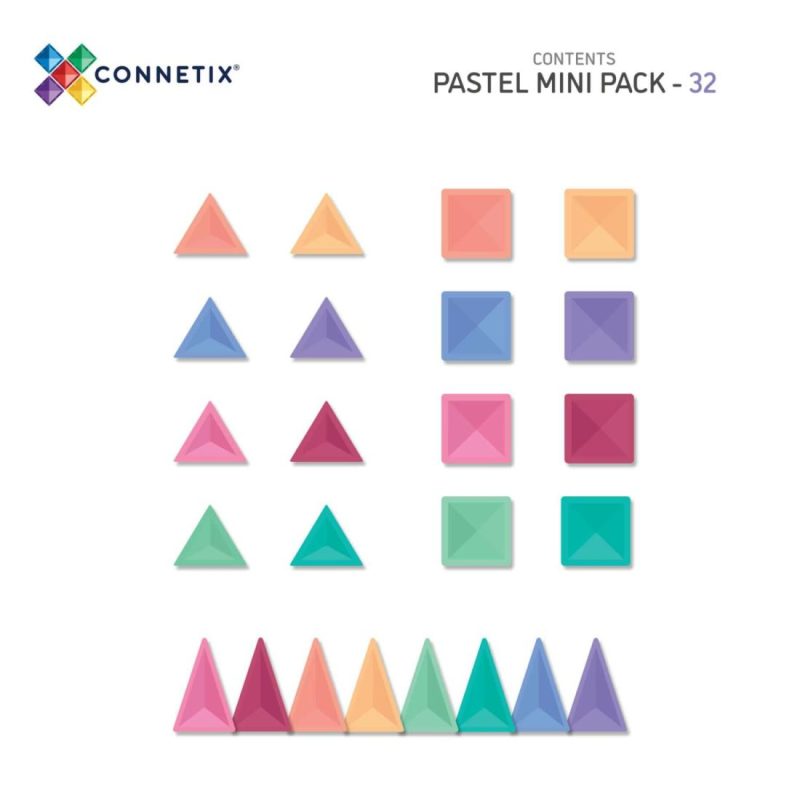 Tiles Pastel Mini Pack (32 Pcs) Activity Toys