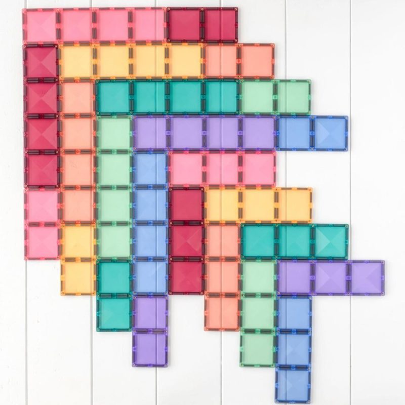 Tiles Pastel Rectangle Pack (24 Pcs) Activity Toys