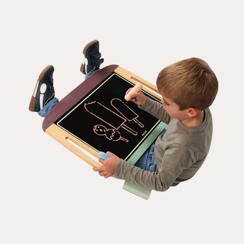 White And Blackboard Table Activity Toys