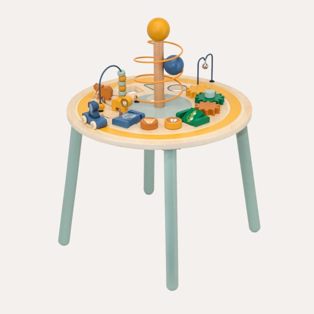 Wooden Activity Table Educational Toys