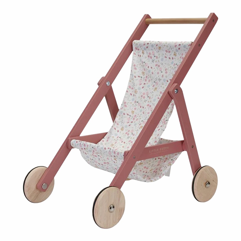 Wooden Doll Stroller Dolls & Prams