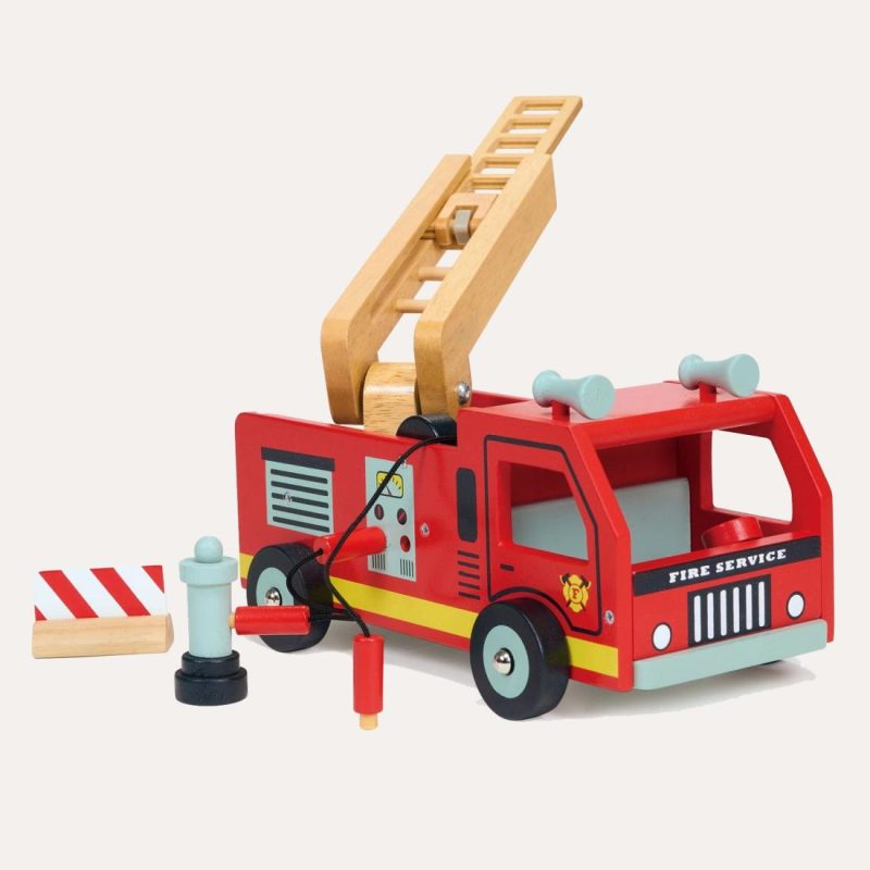 Wooden Fire Engine Cars, Planes & Transport