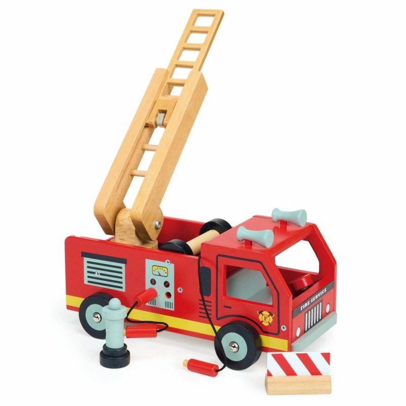 Wooden Fire Engine Cars, Planes & Transport