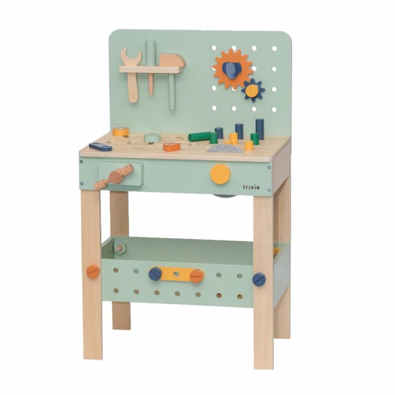 Wooden Play Work Bench Educational Toys