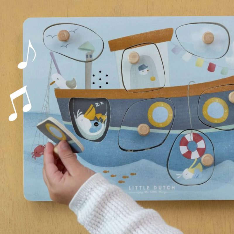 Wooden Sound Puzzle – Sailors Bay Educational Toys