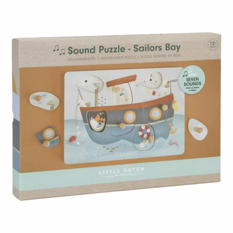 Wooden Sound Puzzle – Sailors Bay Educational Toys