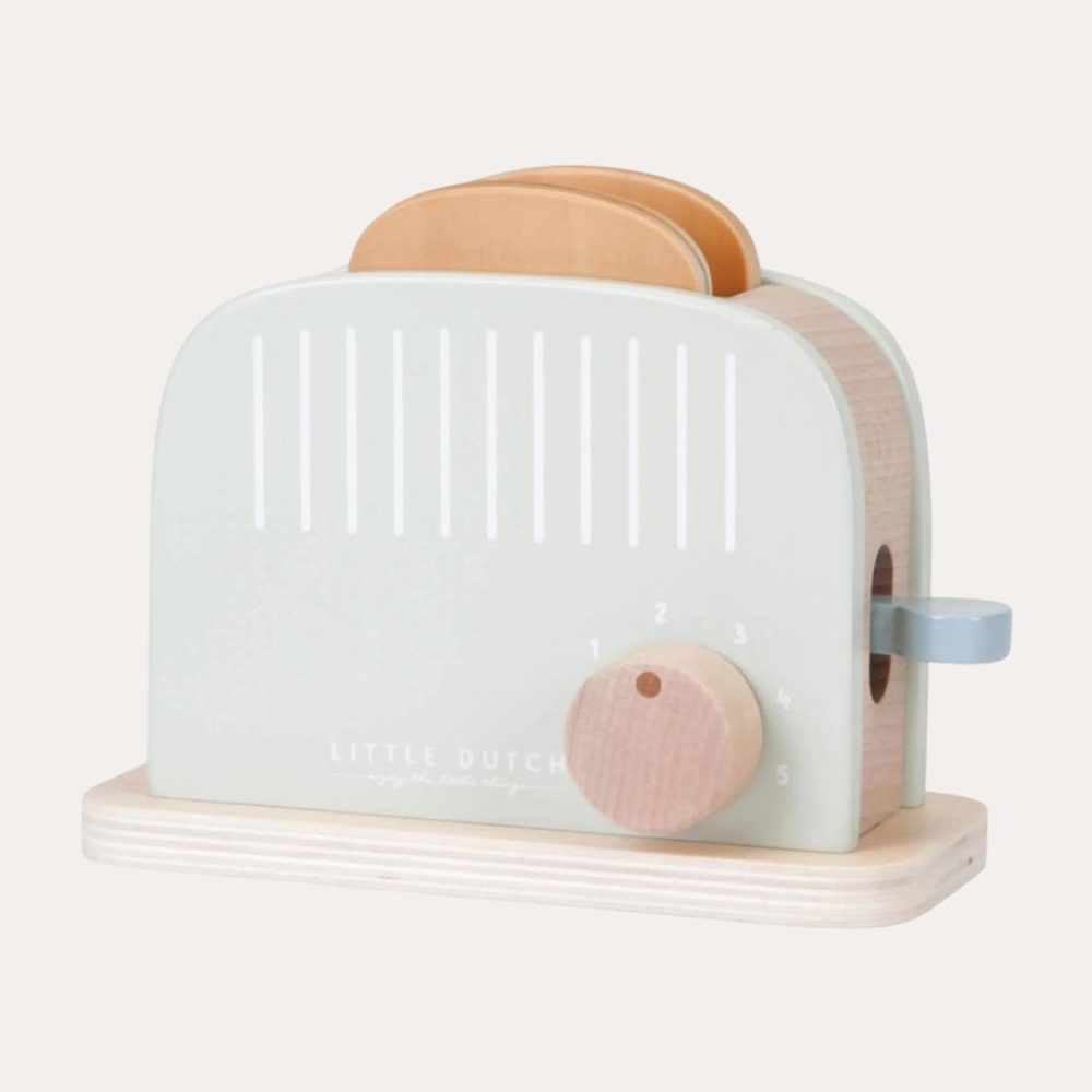 Wooden Toaster And Accessories Educational Toys